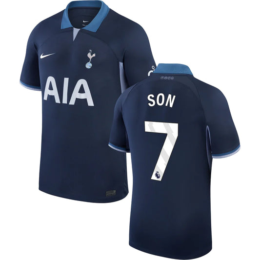 Tottenham Away Jersey 23/24 Son #7 Premier League