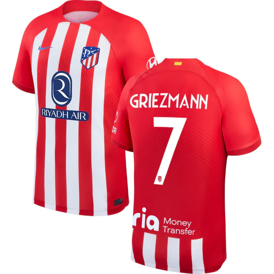 Atletico Madrid 23/24 Home Jersey Griezmann #7 La Liga