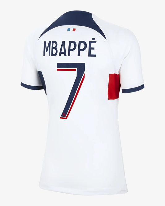 PSG 23/24 Away Jersey Mbappe #7 Ligue One