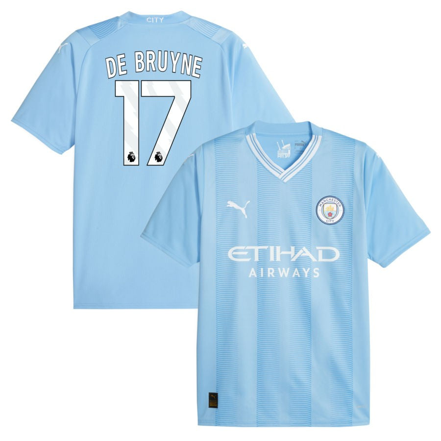 23/24 Man City Home De Bruyne #17 Premier League