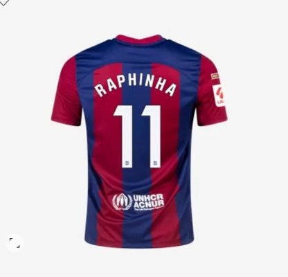 23/24 Barcelona Home Raphinha #11 La Liga