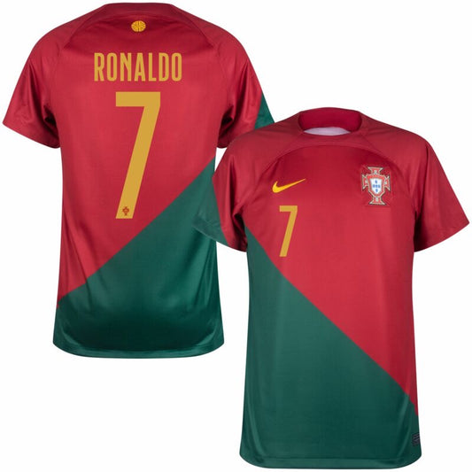 2022 World Cup Portugal Home Ronaldo #7