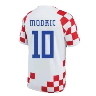 2022 World Cup Croatia Home Modric #10