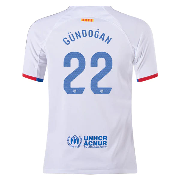 FC Barcelona Away Jersey 23/24 Gundogan #22 La Liga.