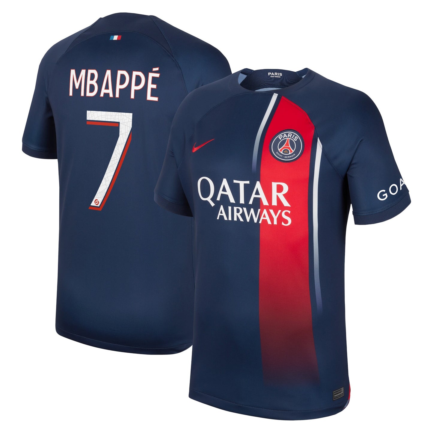 PSG 23/24 Home Jersey Mbappe #10 Ligue One