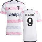 Juventus Away Jersey 23/24 Vlahovic #9 Serie A