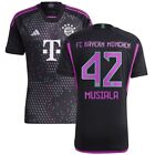 Bayern Away Jersey 23/24 Musiala #42 Bundesliga